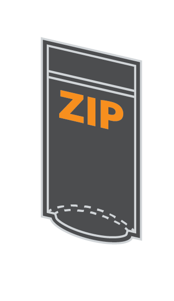 Horizontální balicí stroj - doypack + zip