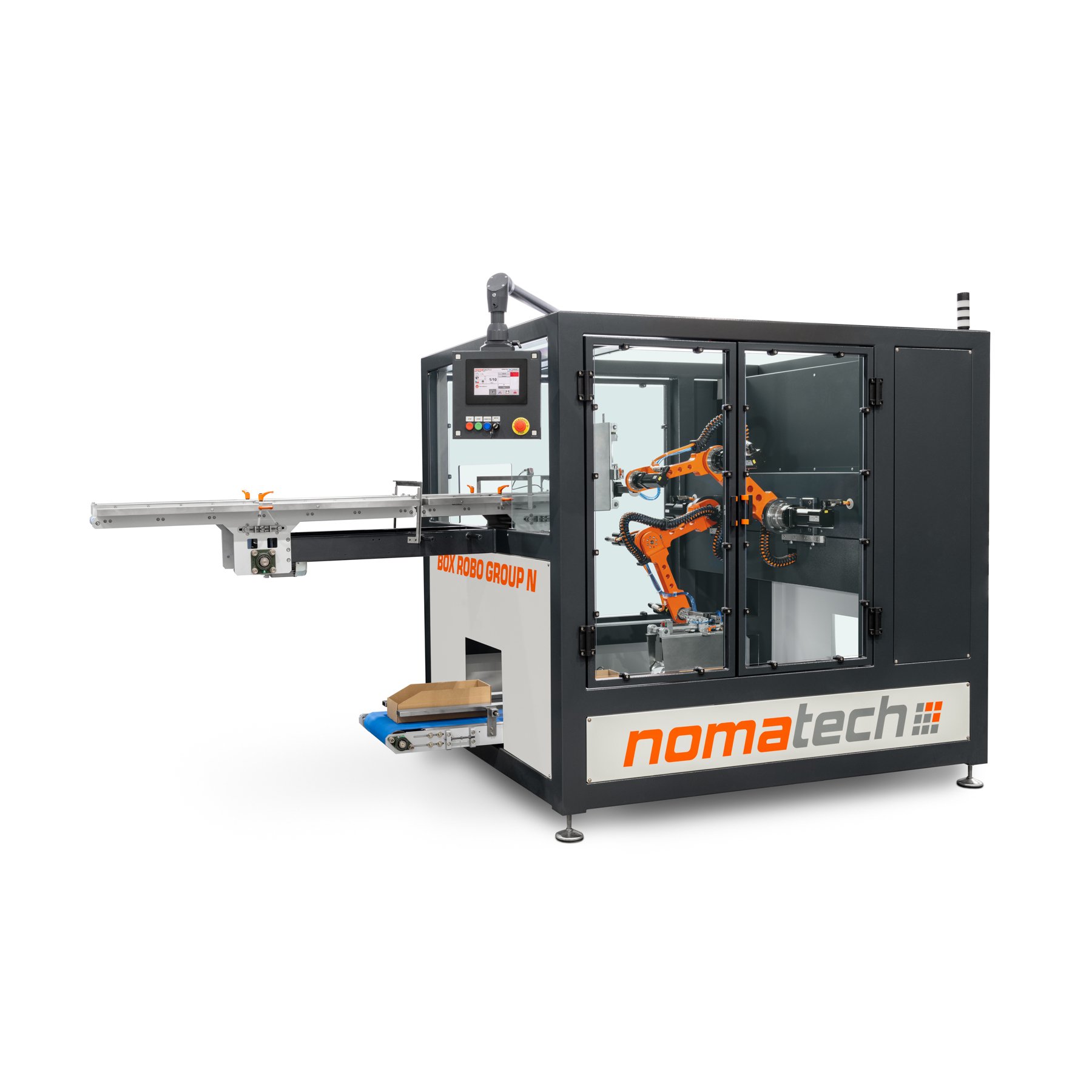 Kartonovací stroj BOX ROBO GROUP N