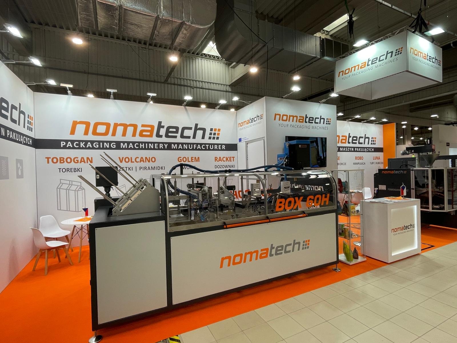 Stánek NOMATECH na Warsaw Pack 2025